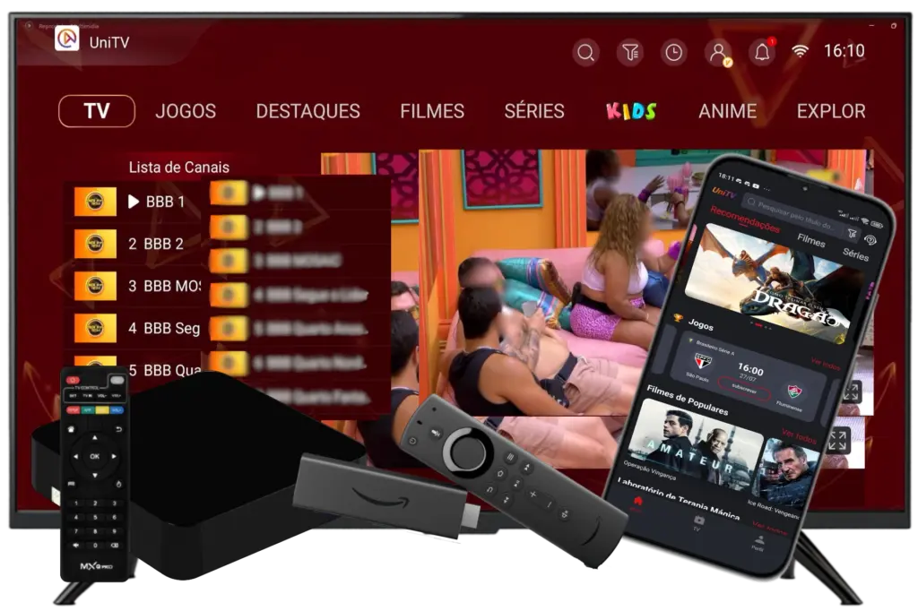 recargas unitv dispositivos